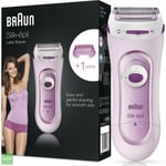 Braun Womens Silk&Soft BodyShave Battery Cordless LS5100 Gentle LadyShave Shaver