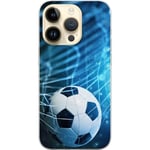 Apple iPhone 15 Pro Transparent Mobilskal Fotboll