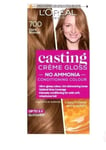 3  X L'Oreal Casting Creme Gloss Semi-Permanent Hair Colour 700 Dark Blonde