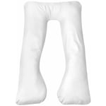 Coussin de grossesse 90 x 145 cm Blanc vidaXL