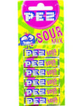 6 stk Pez Sour Mix Refills