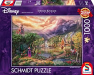 Schmidt- Blanc Spiele 58037 Puzzle 1000 pièces Thomas Kinkade Disney Blanche-Neige et la Reine, Caricature, CSG58037, Multicolore