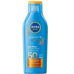 Aurinkosuojavoide Nivea Sun Protect & Bronze, SPF50, 200 ml