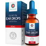 Medi Grade Olive Oil Ear Drops, 10ml - Ear Wax Remover Softens for Easy Removal