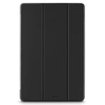 Hama Étui de Protection à Rabat pour Samsung Galaxy Tab S9 FE+ 12,4" (Fonction Support, magnétique, étui de Tablette, Pliable, Protection à Rabat, Transparent, Robuste, Look Business), Noir