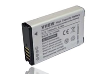 vhbw 1x Batterie compatible avec Garmin Virb Elite Action HD Camera 1.4 caméra vidéo caméscope (1800mAh, 3,7V, Li-ion)