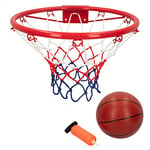 PHILODOGS Mini Panier de Basket pour Enfants avec 6 Ballons de Basket,  Panier de Basket Mural pour Porte et Mur, Jeux de Sport de Basket-Ball en  Salle pour Garçons Filles : 