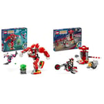 LEGO Sonic the Hedgehog Knuckles’ Guardian Mech, Action Figure Toy for Kids Boys & Sonic the Hedgehog Shadow the Hedgehog Escape, Motorbike Toy for Kids, Boys & Girls aged 8 Plus with Buildable Lab