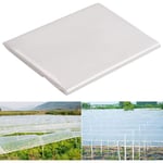 Bâche de Protection, Film de Serre Transparent, Feuille en Plastique Transparent pour Serre, Résistant aux uv Film de Serre, Couverture Transparente,