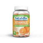 VITALDIN Vitamin C Gummies – 240 mg per Serving - 80 Chewable Gummies (40 Days’ Supply); Orange Flavour – Gluten Free Gummy – for Kids & Adults