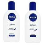 2 x Nivea Body Lotion for Dry Skin Extra Rich Moisturising 250ml💥✨🧴🌸🧴🎄🧴✨💥