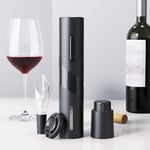 Ouvre-bouteille de vin électrique, ouvre-bouteilles de vin à piles avec coupe-capsule, tire-bouchon automatique réutilisable à bouton en un clic pour le vin...