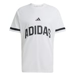 adidas Homme Seasonal Essentials US Sport T-Shirt, White, XS