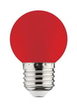 Horoz Electric - Ampoule led globe rouge 1W (Eq. 8W) E27 - Rouge