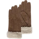 Gants Isotoner  Gants Femme Cognac en cuir