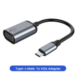 Type C à VGA - Adaptateur USB Type C vers HDMI, câble 4K 60Hz, Rj45, pour MacBook, Samsung Galaxy S10, Huawei Mate P20 Pro USB-C