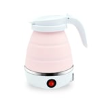 Foldable Travel Electric Kettle, Collapsible Electric Kettle, Dual Voltage Auto Shift,Temper Control Portable Travel Kettle, Small Electric Kettle Food Grade Silicone, Boil Dry Protection