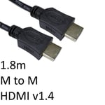 TARGET HDMI 1.4 (M) to HDMI 1.4 (M) 1.8m Black OEM Display Cable