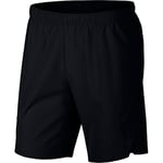 Nike M Nkct FLX Ace Short 9in, De Sport Homme, Noir (Black/Black/Black/White 010), 40 (Taille Fabricant: Small)