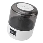 QT (Round Transparent Grey)Cool Mist Humidifier For Large Room 3.5L Top Fill Des