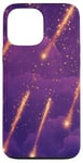 iPhone 13 Pro Max Celestial Falling Stars in Starry Night Sky Aesthetics Case