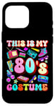 Coque pour iPhone 16 Pro Max Costume « This is my 80's » - Cadeau pour fête des années 80