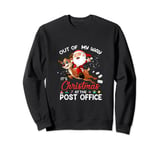 Out Of My Way It's Christmas At The Post Office Funny Sweatshirt