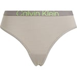 Calvin Klein Women Thong Tanga, Multicolor (Satellite/Green Flash), S