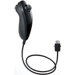 Wii Nunchuk Black - Nintendo Nunchuck Controller  BLACK  for Wii - T1398z