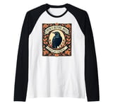 Crows Before Bros Support Your Local Murder Raglan Baseball Tee