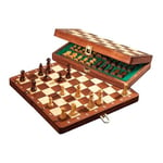 Jeu D'Échecs - Échiquier de Voyage - de Luxe - Petit - Large Env. 27 CM