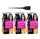 L'Oreal Casting Creme Gloss Hair Color All Colors 3-Pack