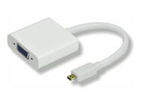 Microconnect - Adapterkabel - Hd-15 (Vga) Hona Till 19 Pin Micro Hdmi Type D Hane - 25 Cm