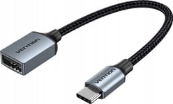 Usb 3.0 C Male To Usb Female Otg Cable 0.15M Vention Ccxhb (Gray)