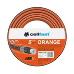 Cellfast Orange ATSV™ Tuyau d'arrosage 5 couches - Résistant aux UV - Pression d'éclatement (1/2" 50 m)