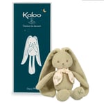 Kaloo Lapinoo Doll Rabbit Green 25Cm Plush Soft Toy Long Ears For Small Hands