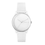 Lacoste Montre Analogique à Quartz pour femme Collection Crocodelle avec Bracelet en silicone