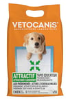 Vetocanis | Tapis absorbant pour chien et chat | Alaise idéale pour éduquer votre animal à la propreté | Fort pouvoir absorbant | Tapis attractif grâce aux Phéromones | 55 x 55 cm | Lot de 10