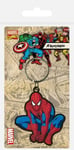 Porte-clés en caoutchouc Spiderman Spiderman Spider-Man Marvel Comics