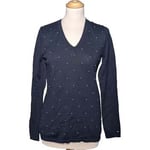 Pull Tommy Hilfiger  pull femme  36 - T1 - S Bleu