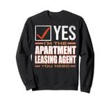 Retro Profession I'm The Apartment Leasing Agent Sweatshirt