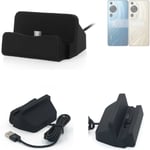Docking Station for Huawei P60 Pro black charger USB-C Dock Cable