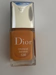 Dior Nail Polish Vernis 536 Orange Sienna Gel Shine Nail Lacquer Varnish NEW
