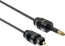 PremiumCord Cable 3.5 mm Mini Toslink - Toslink AD: 2.2 mm 2 m