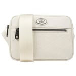 Sac bandoulière Lacoste  SAC REPORTER MONOGRAMME  AVEC POCHE ZIPPÉE BEIGE