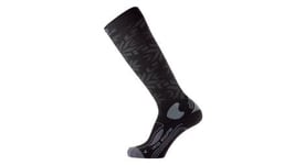 Chaussettes noirs isolantes polaires winter insulation snowflakes