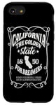 iPhone SE (2020) / 7 / 8 California The Golden State 1850 For Dreamers Californian Case