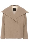 PerryIW Short Coat - Sandy Grey Melange