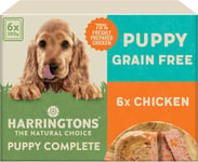 Harringtons Grain Free Wet Puppy Food, 6 x380g,package may vary