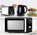 Daewoo Microwave Kensington Black 20L 800W Digital 5 Power level CLASS A SDA1655